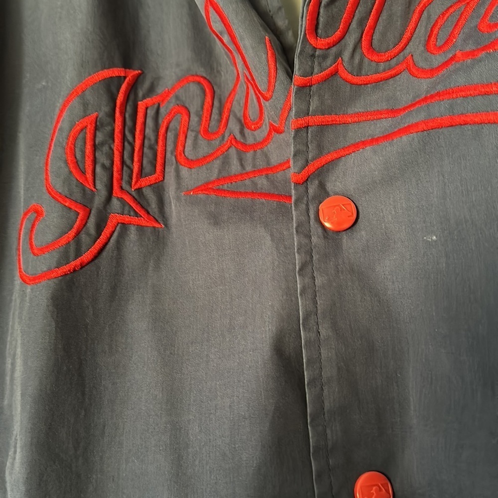 Cleveland Indians (Guardians) vintage windbreaker jacket - size L - Picture 5 of 5